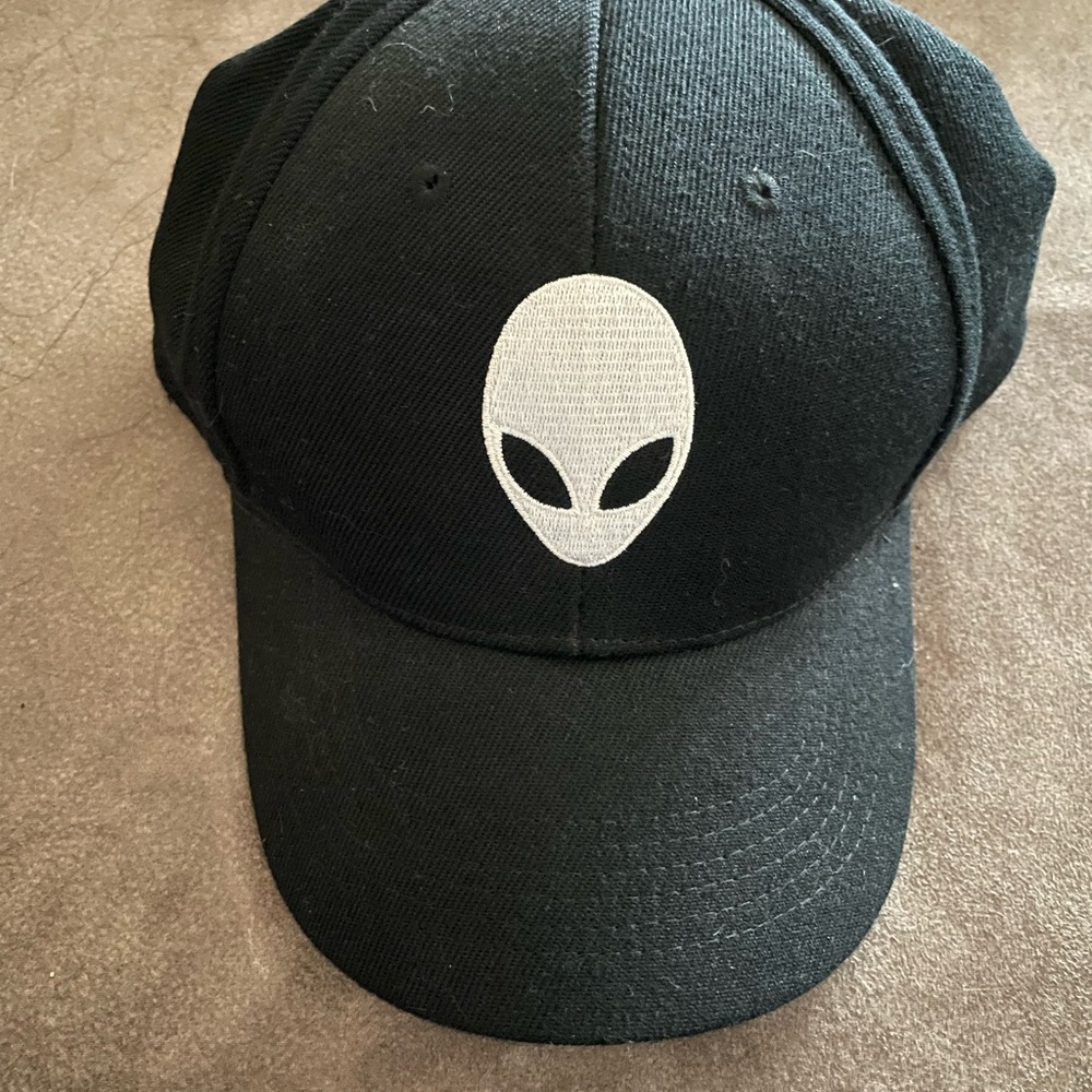 Free with any Purchase: Alienware Black Cap with White Logo